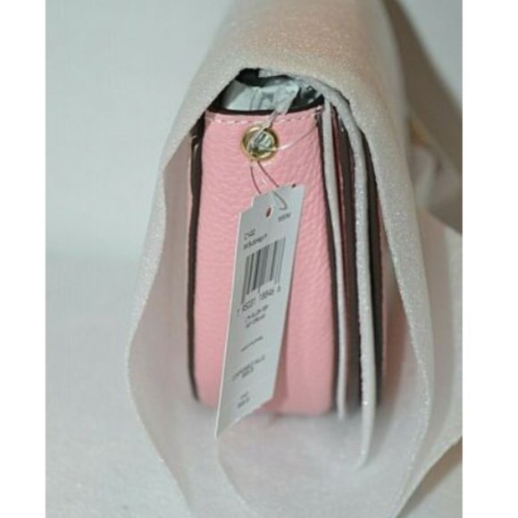 New Coach Ellen Crossbody Handbag Leather  Pink - Picture 9 of 9